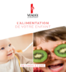 visuel de la brochure guide de l'alimentation de 4 mois à 3 ans visuel de la brochure guide de l'alimentation de 4 mois à 3 ans